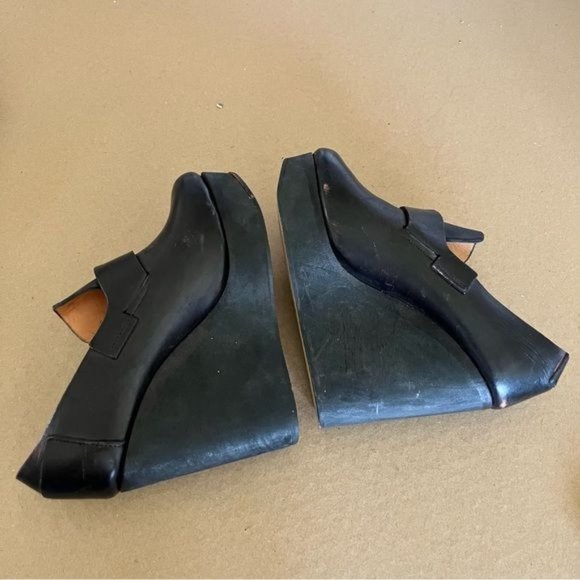 Dolls Kill E Platform Leather Oxfords - Picture 5 of 8